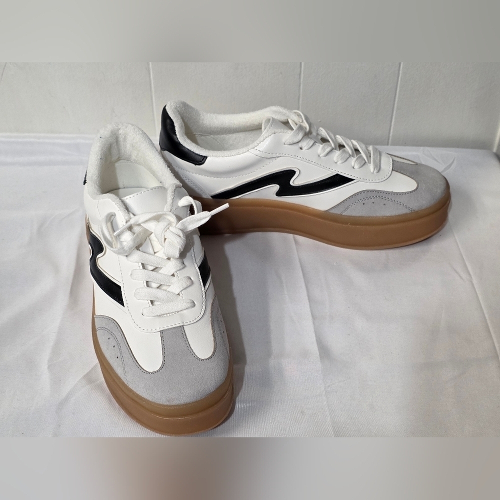 Madden Girl Mightty Platform Sneaker Womens Size 8.5 New Sneaker Tennis Shoe - Picture 3 of 9